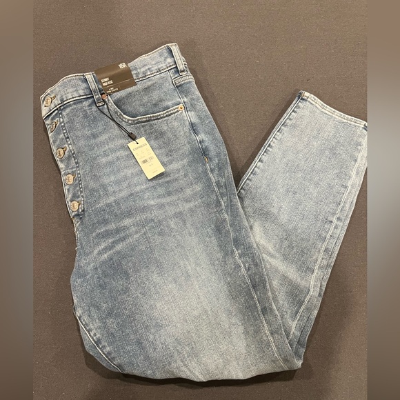 Express Skinny High Rise Jeans Women’s Size 16 Regular - Picture 3 of 7
